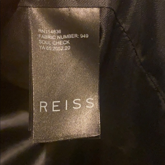 REISS Soul Check Straight Cut Coat - Picture 8 of 9